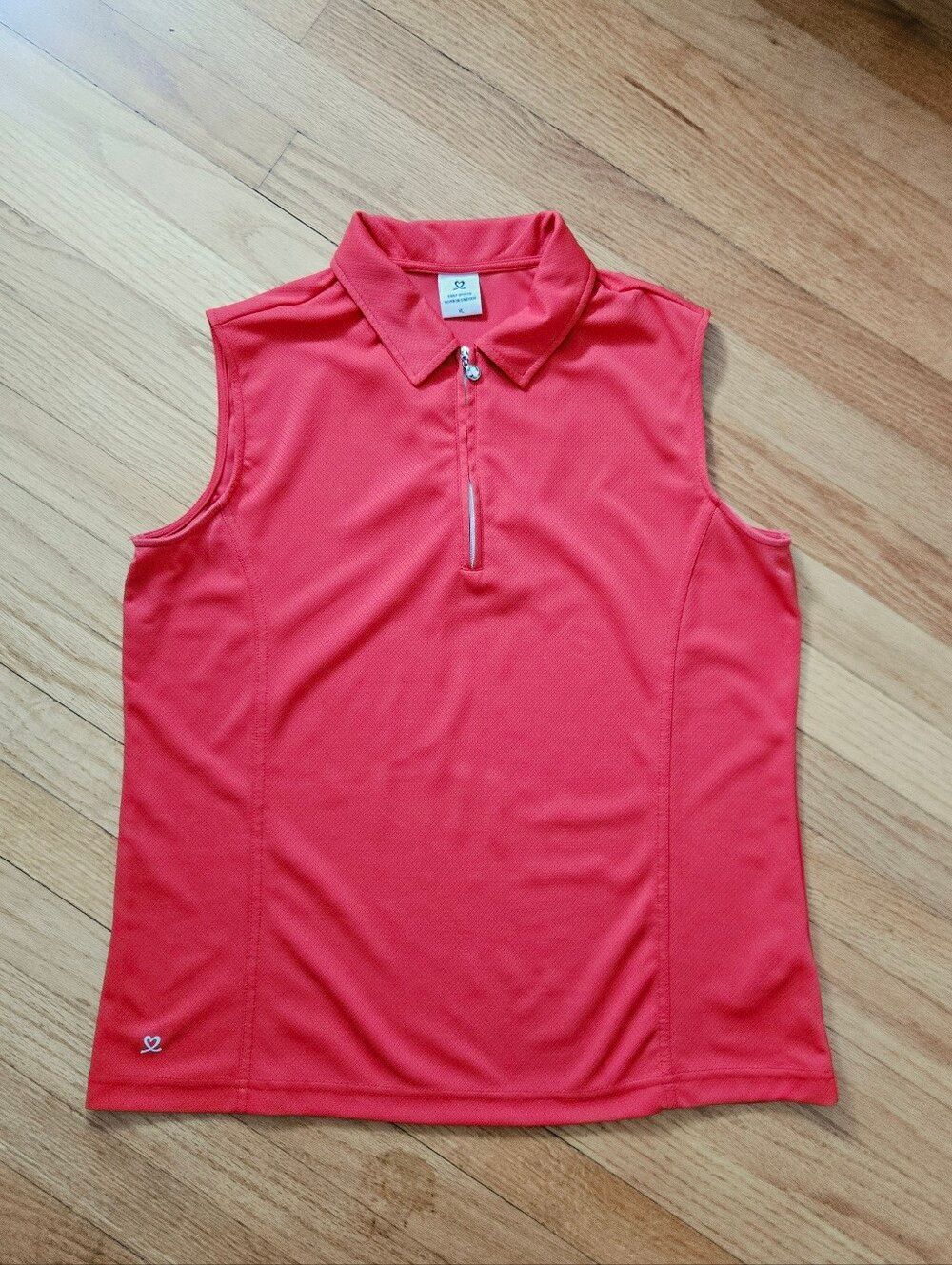 Daily Sports top Pickleball Golf Tennis XL Coral Sleeveless